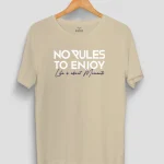 No Rules To Enjoy Classic Fit T-Shirt Demo
